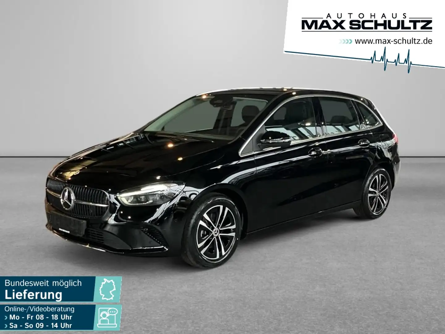 Mercedes-Benz B 200 d Anhängekupplung*Navi*el. Heckklappe Noir - 1