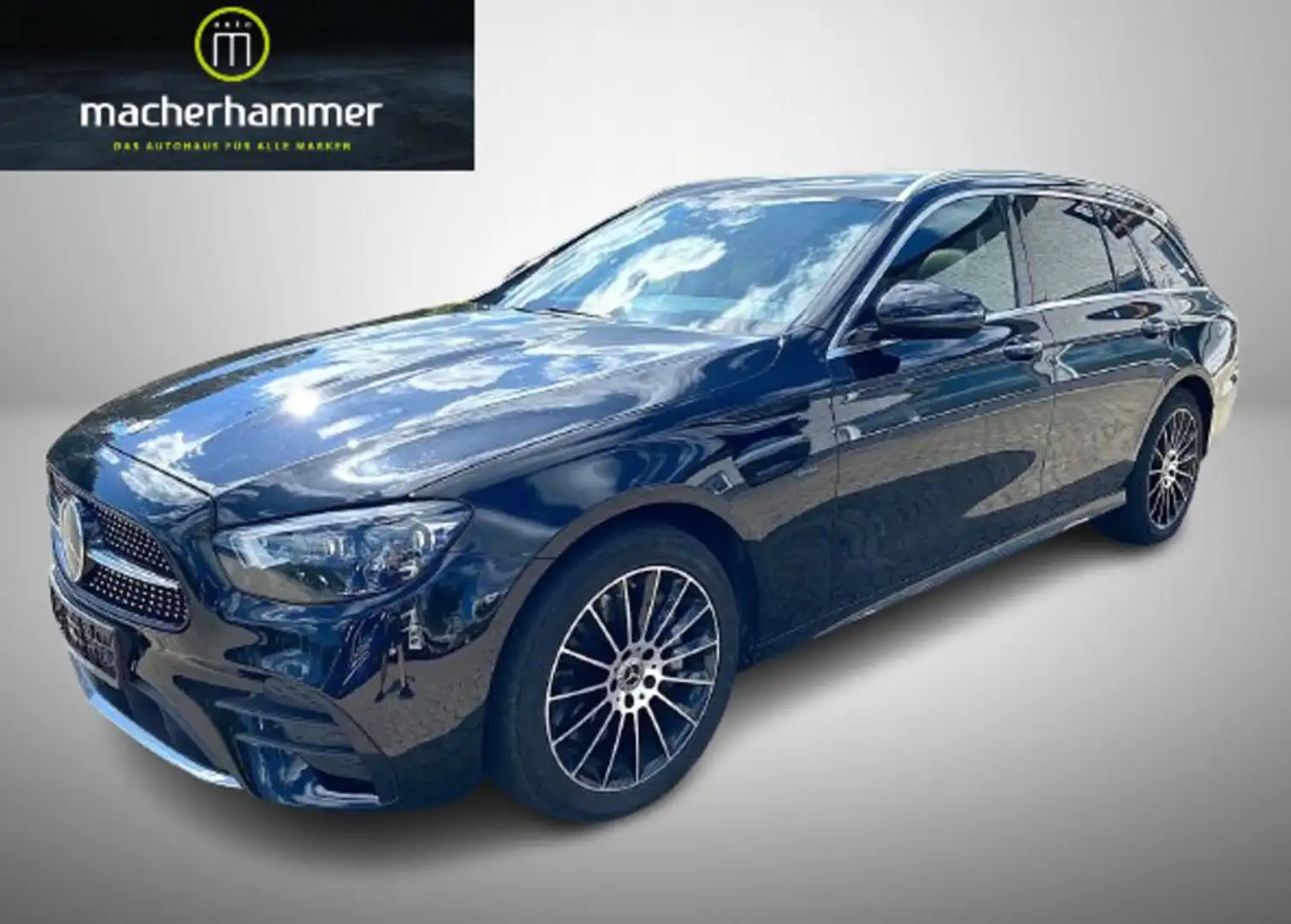 Mercedes-Benz E 300 de T-Modell*AMG*AHK*MULTIB*ACC*PANO*HUD*KEY* Schwarz - 1