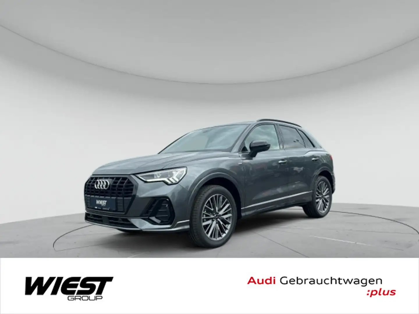 Audi Q3 S line 35 TFSI S tronic Navi AHK LED Einparkh Grau - 1