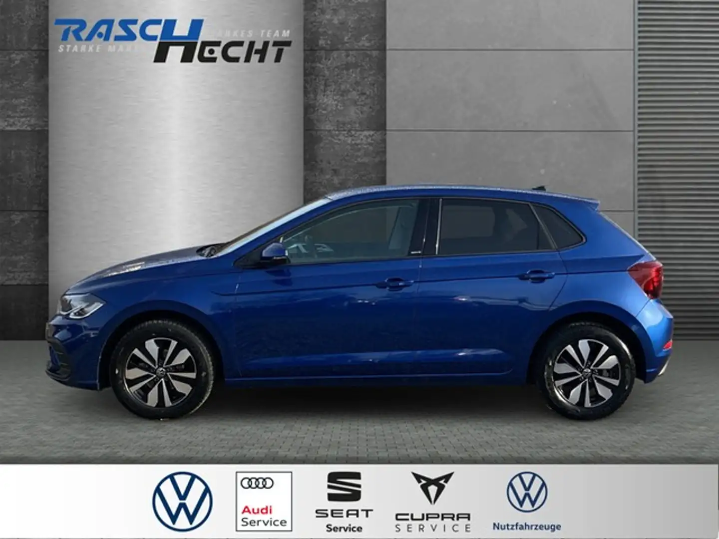 Volkswagen Polo Move 1.0 NAVI*LED*SHZ*PDC*GRA Blau - 2
