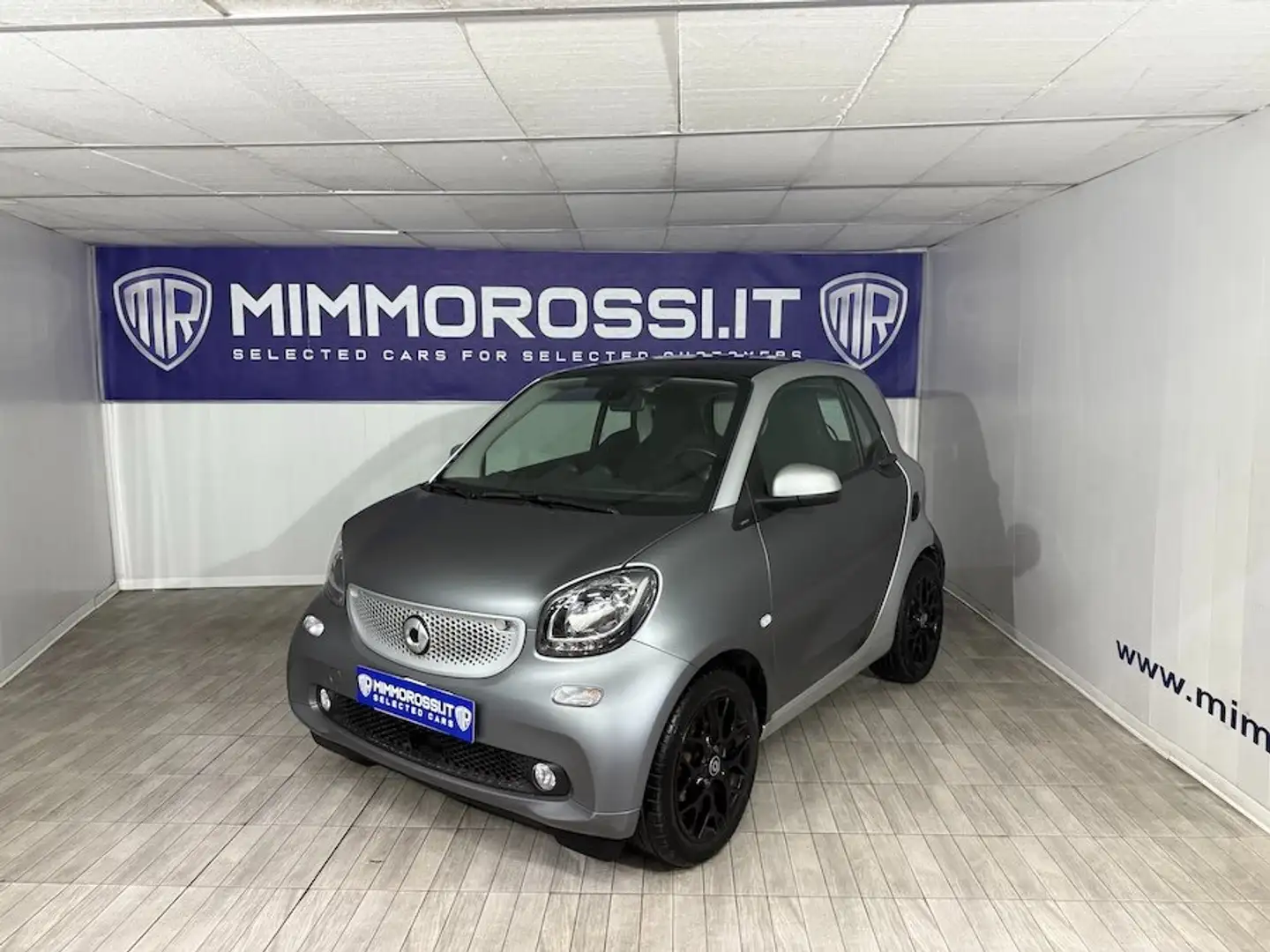 smart forTwo Passion 71cv AUTOMATICA UNIPROPRIETARIO ITALIANA Grigio - 2