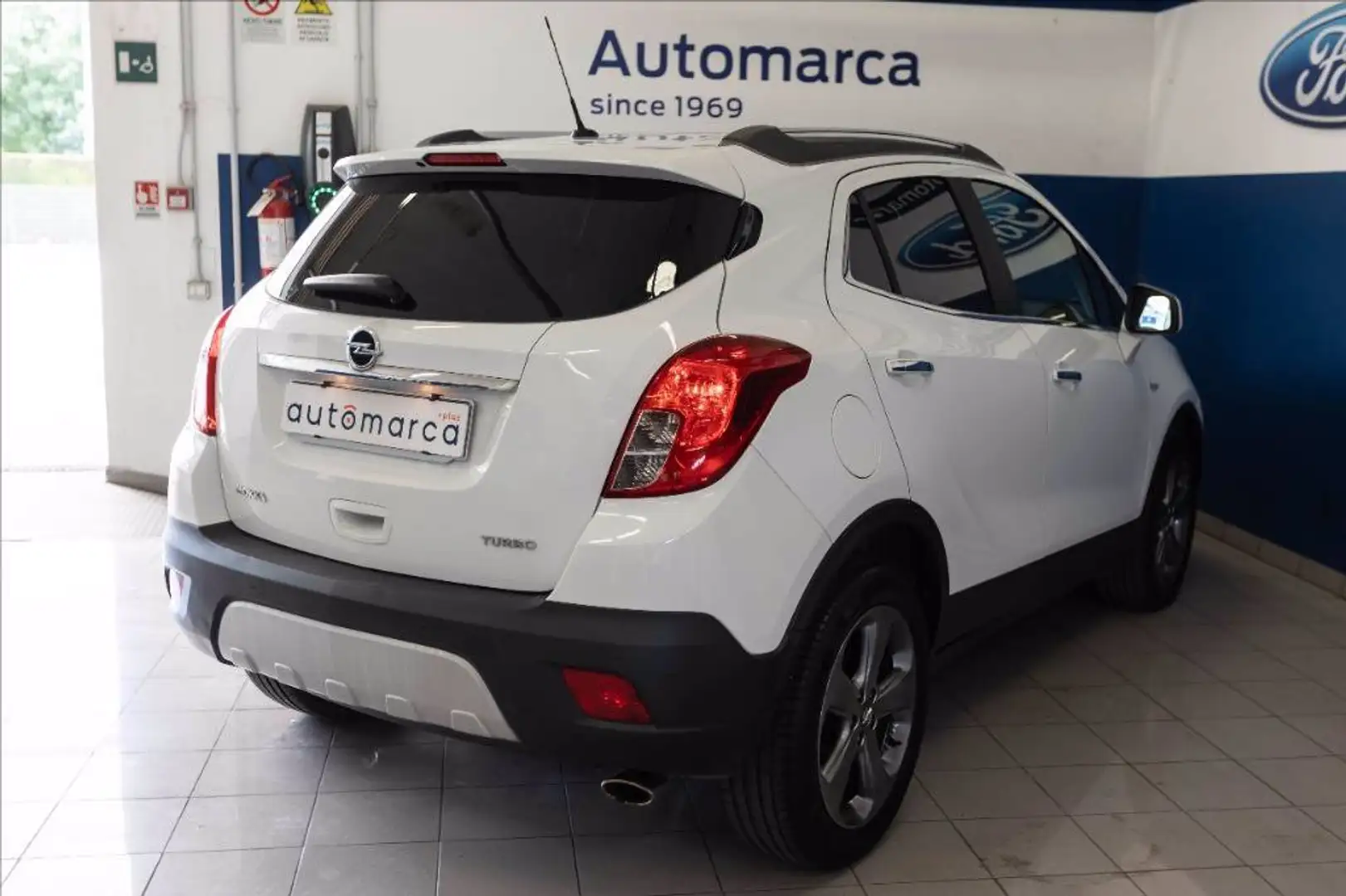 Opel Mokka 1.4 t Cosmo 4x2 140cv auto Bianco - 2