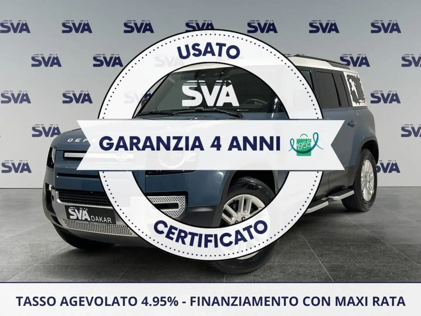 Land Rover Defender 3.0d 250CV S Hard Top 110 3posti AUTOCARRO IVA Blu/Azzurro - 1