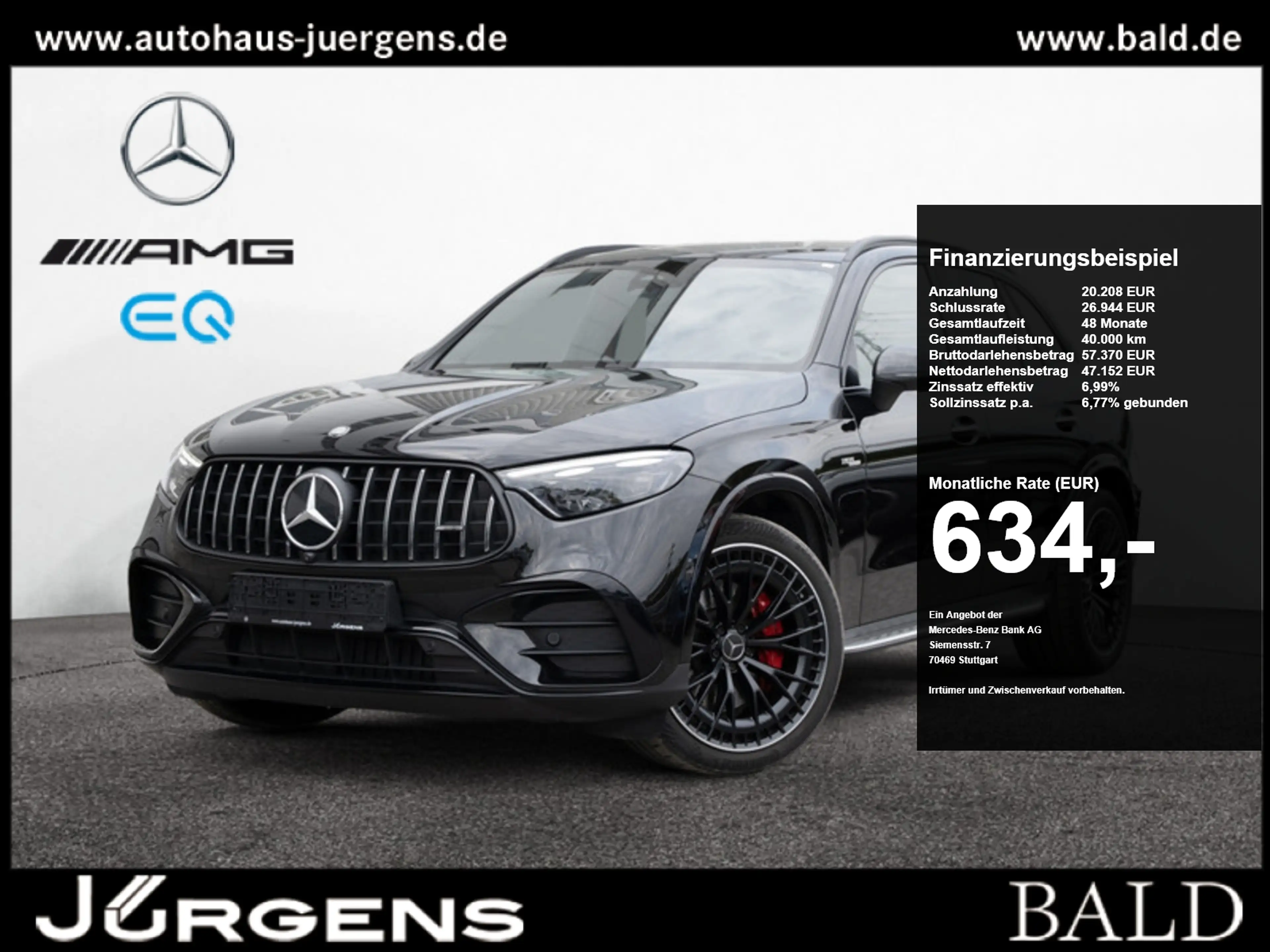 Mercedes-Benz GLC 43 AMG 4M DYNAMIC+/Pano/AHK/Night/Sound/21'