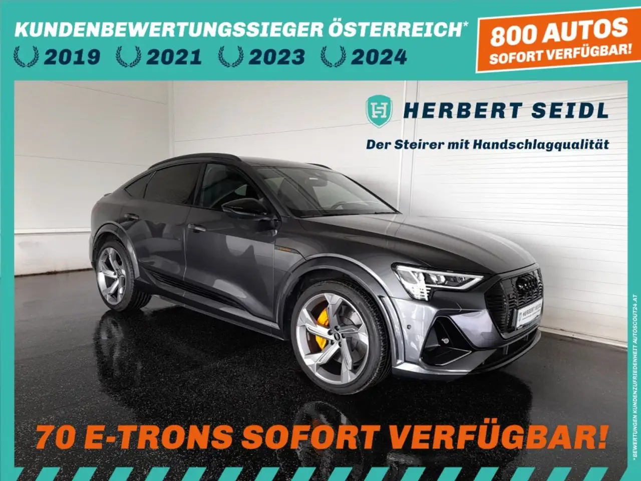 Audi e-tron SB 95 quattro S-LINE *NP: 118.874,-- / SPORTSITZE PLUS MIT MEMORY / 22 ZOLL / MATRIX-LED / BANG & OLUFSEN*