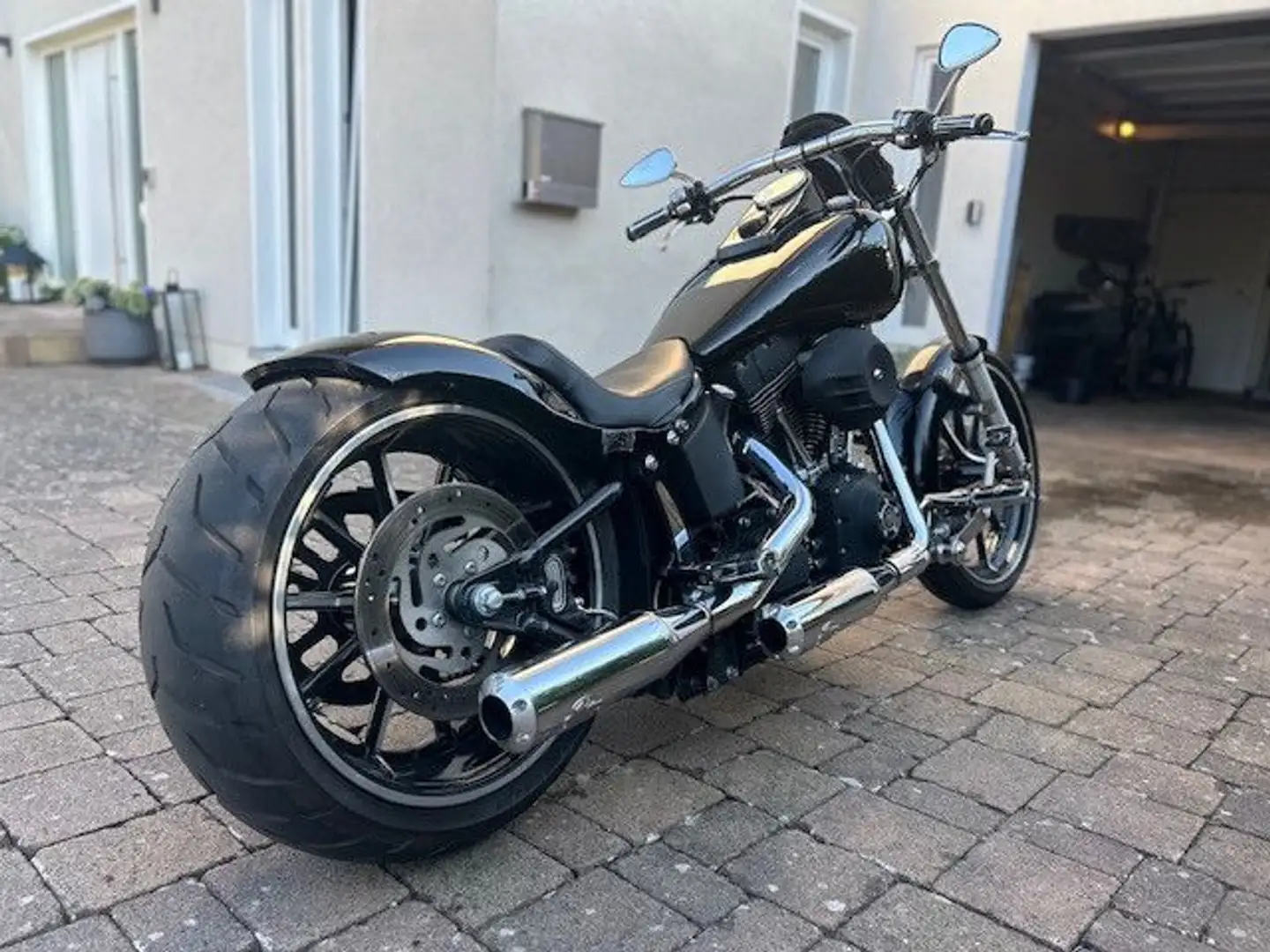 Harley-Davidson Night Train Custom/Klappe/Luftf. Schwarz - 1