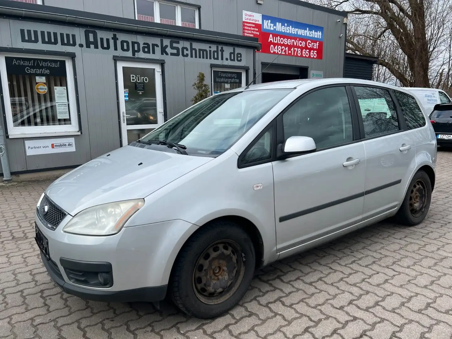 Ford Focus C-MAX Fun KLIMA°PDC°MFLR°TEMPOM°8xBEREIFT! Plateado - 1