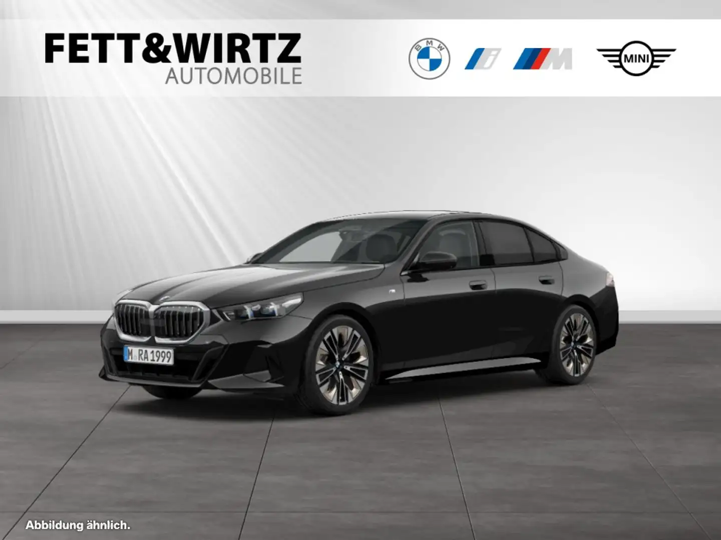 BMW 520 d M Sport|Panorama|Sitzbelüftung|H/K|DA+|PA+ Zwart - 1