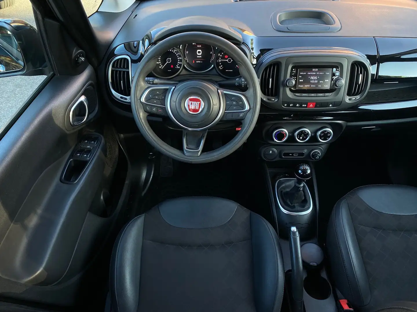 Fiat 500L 1.4 BENZINA EURO 6 Nero - 2