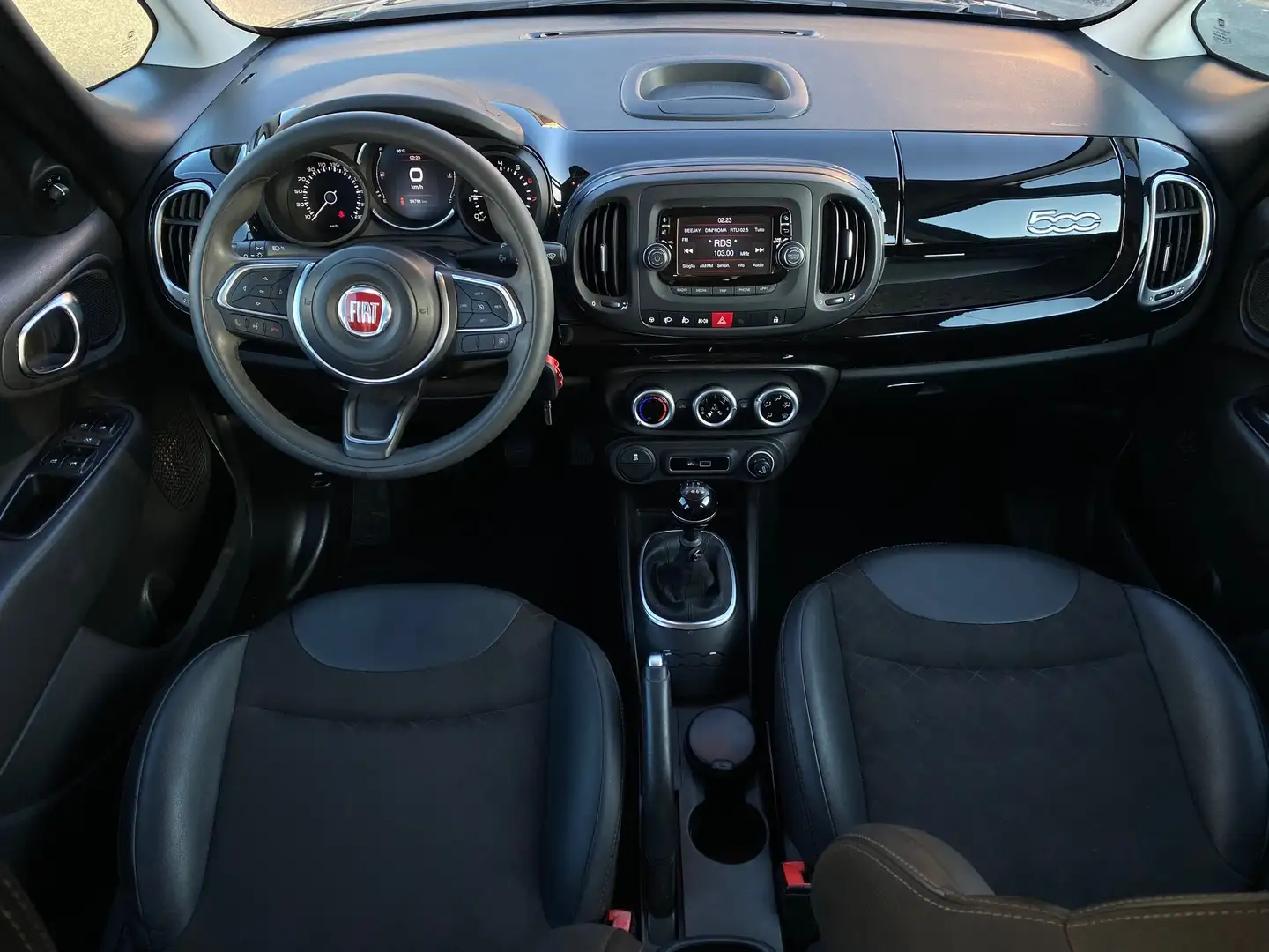 Fiat 500L 1.4 BENZINA EURO 6 Nero - 1