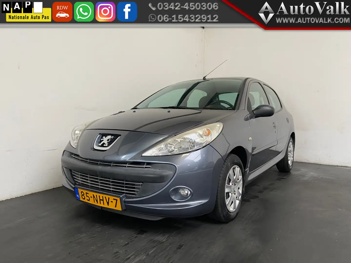 Peugeot 206 + 1.4 XS. Airco! Gris - 1