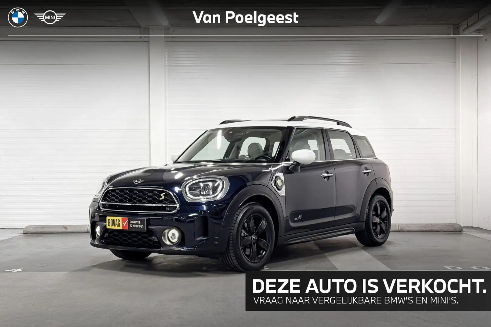 MINI Cooper SE Countryman ALL4 Business Edition | Panoramadak | Head-Up Disp Schwarz - 1