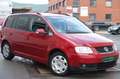 Volkswagen Touran 1.6*7-SITZE*AHK*SHZ*TEMPOMAT*TÜV+SERVICE Roşu - thumbnail 1