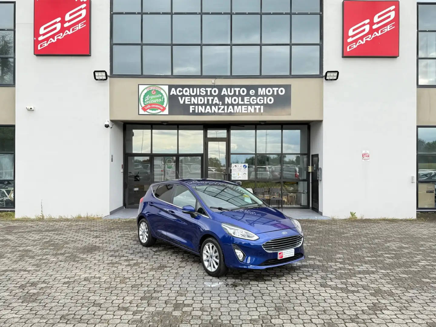 Ford Fiesta 1.1 85 CV 5 porte Plus Blu/Azzurro - 1