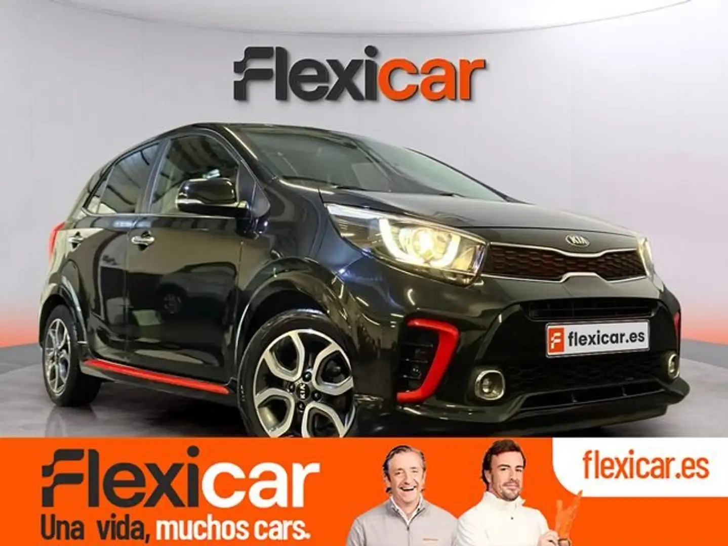 Kia Picanto 1.2 CVVT GT Line Aut. Negro - 1