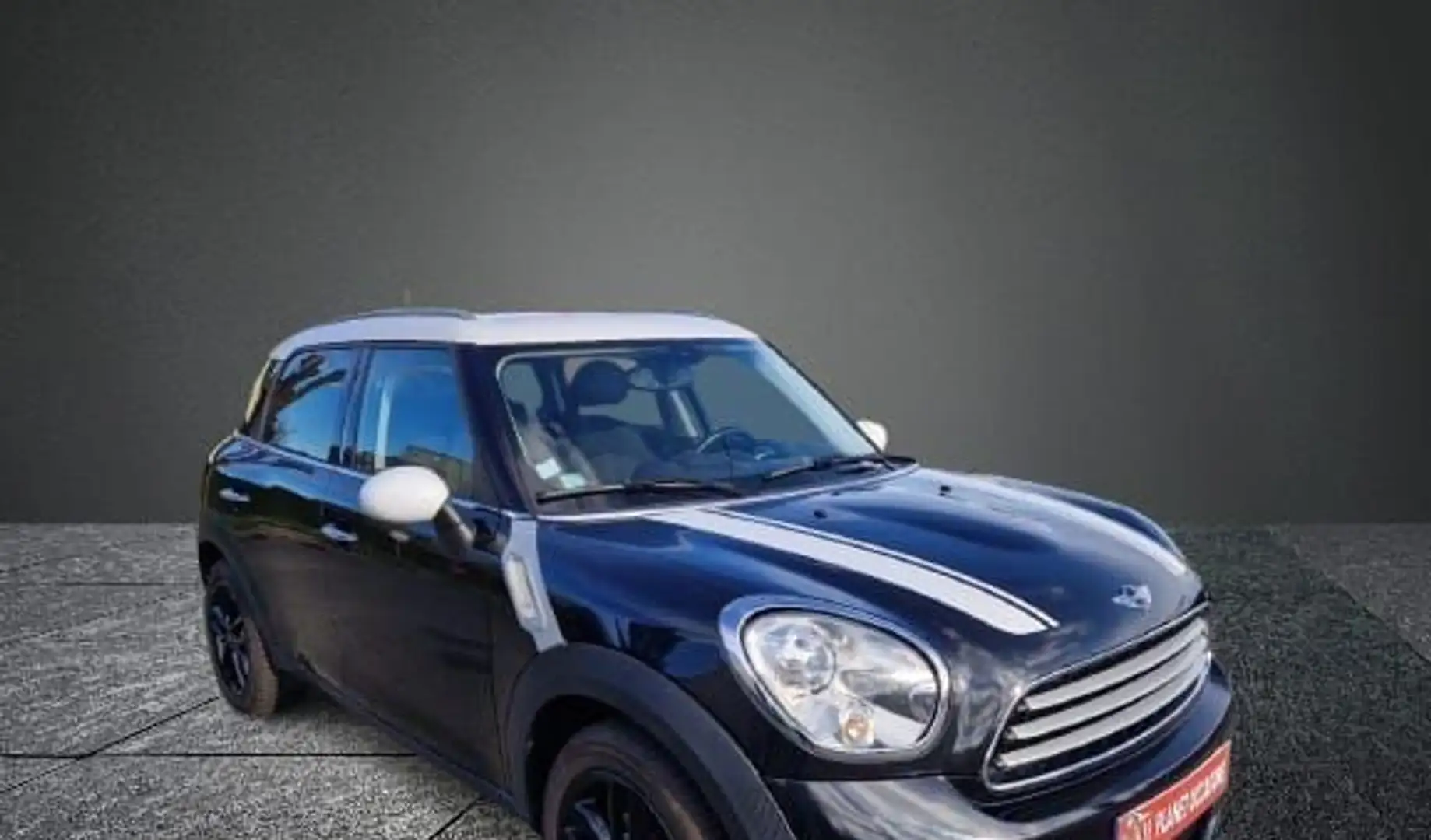 MINI Cooper Countryman 1.6d 112ch Pack Red Hot Chili 2014 Noir - 2