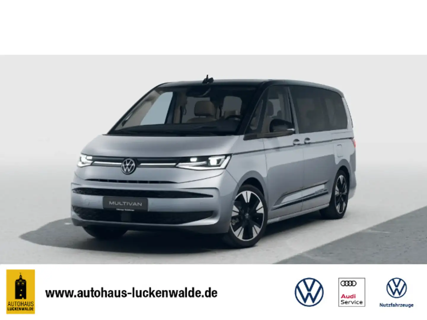 Volkswagen T7 Multivan T7 Multivan 2.0 TDI Edition LÜ DSG *PANO*HuD* Silber - 1