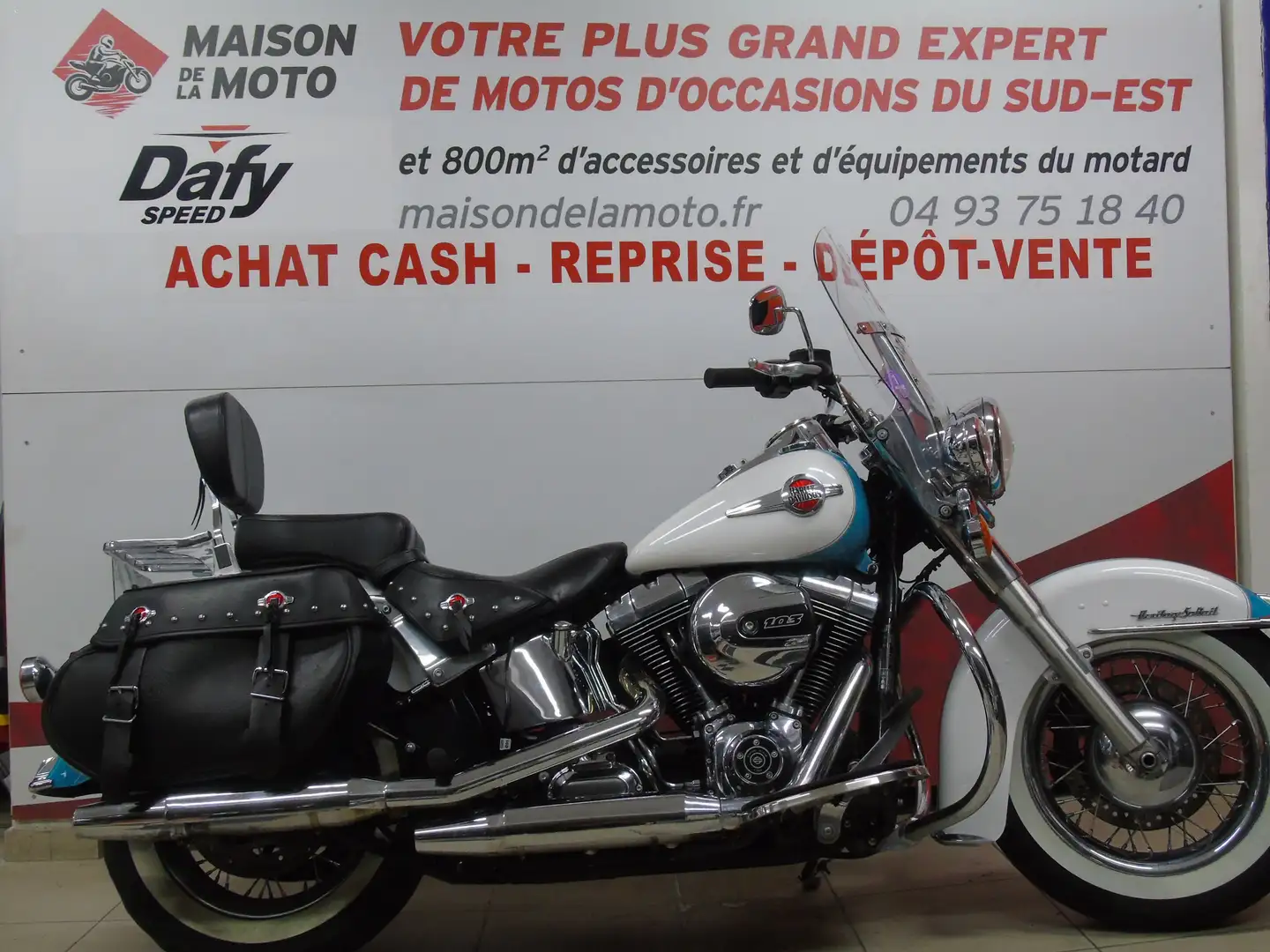 Harley-Davidson Heritage bijela - 1