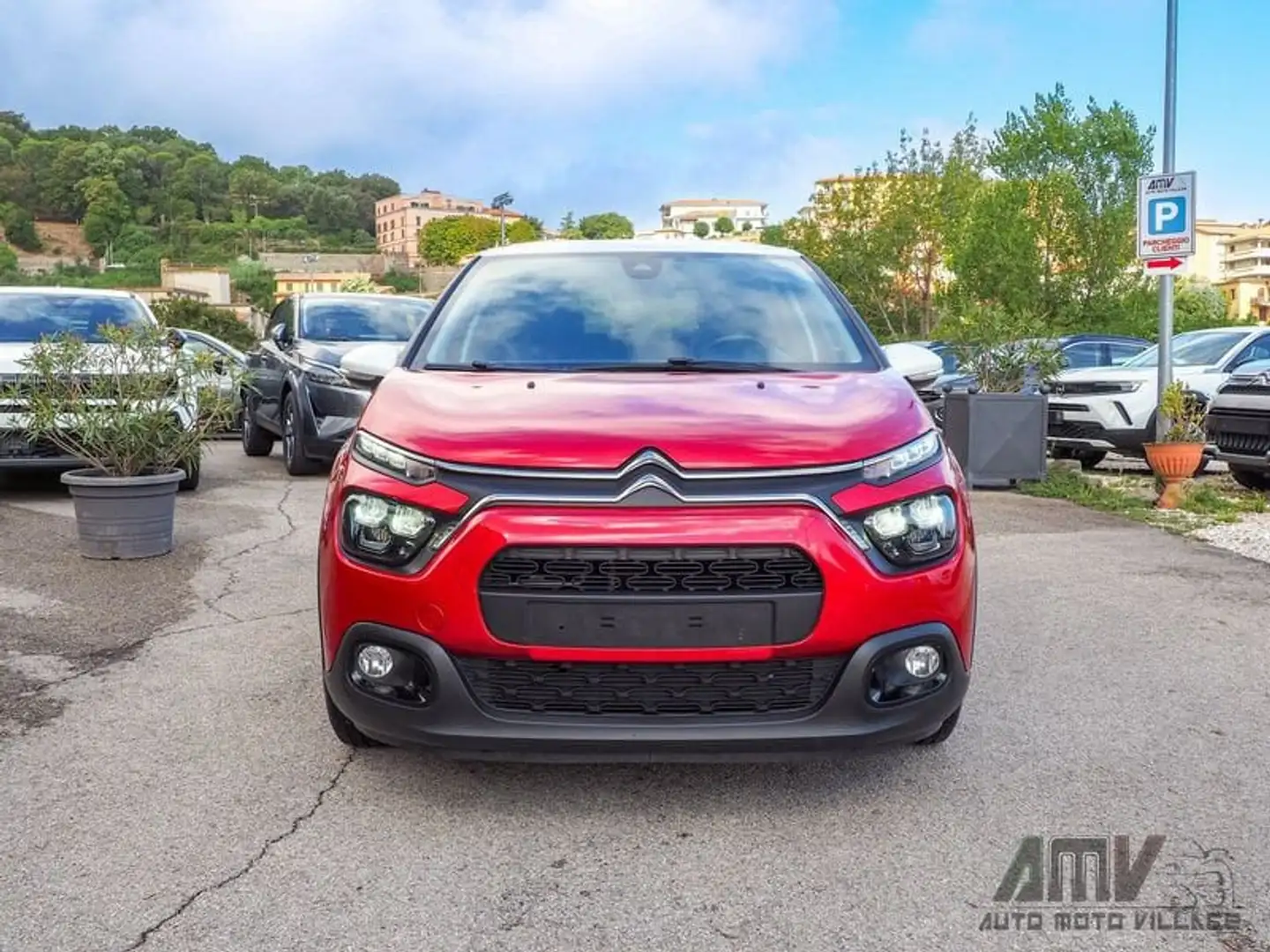 Citroen C3 PureTech 83 S&S Shine PREZZO SENZA VINCOLI Rosso - 2