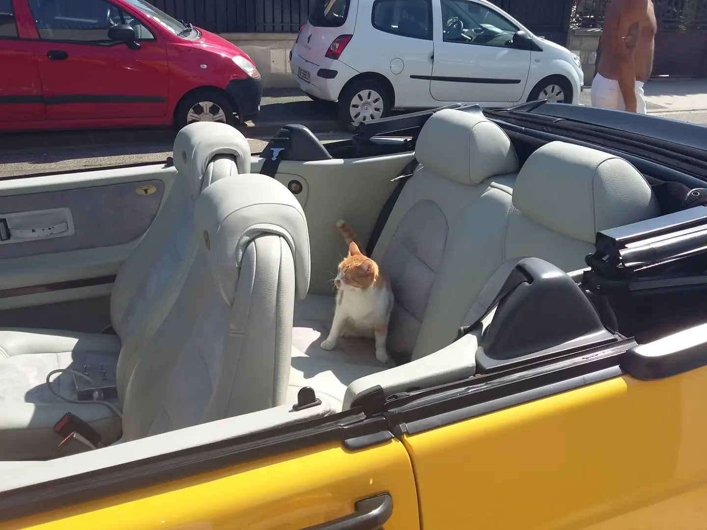 Saab 900 900 Cabriolet T16 Jaune - 2