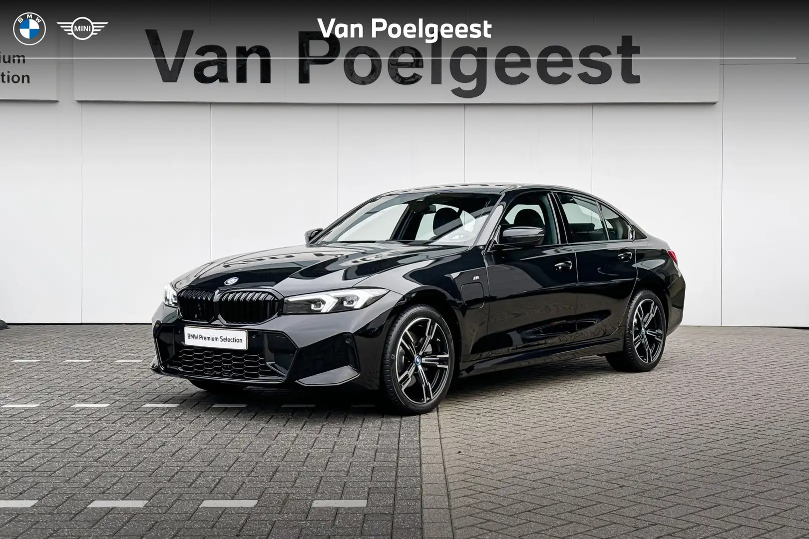 BMW 320 3 Serie Sedan 320e Noir - 1