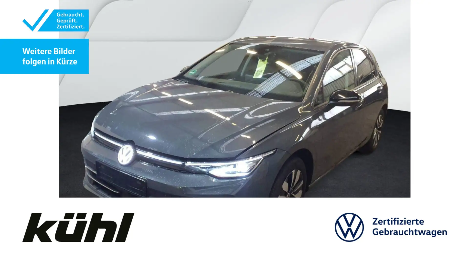 Volkswagen Golf 8 VIII 1.5 eTSI DSG Goal LED+/ACC/Kamera/Ap Grau - 1