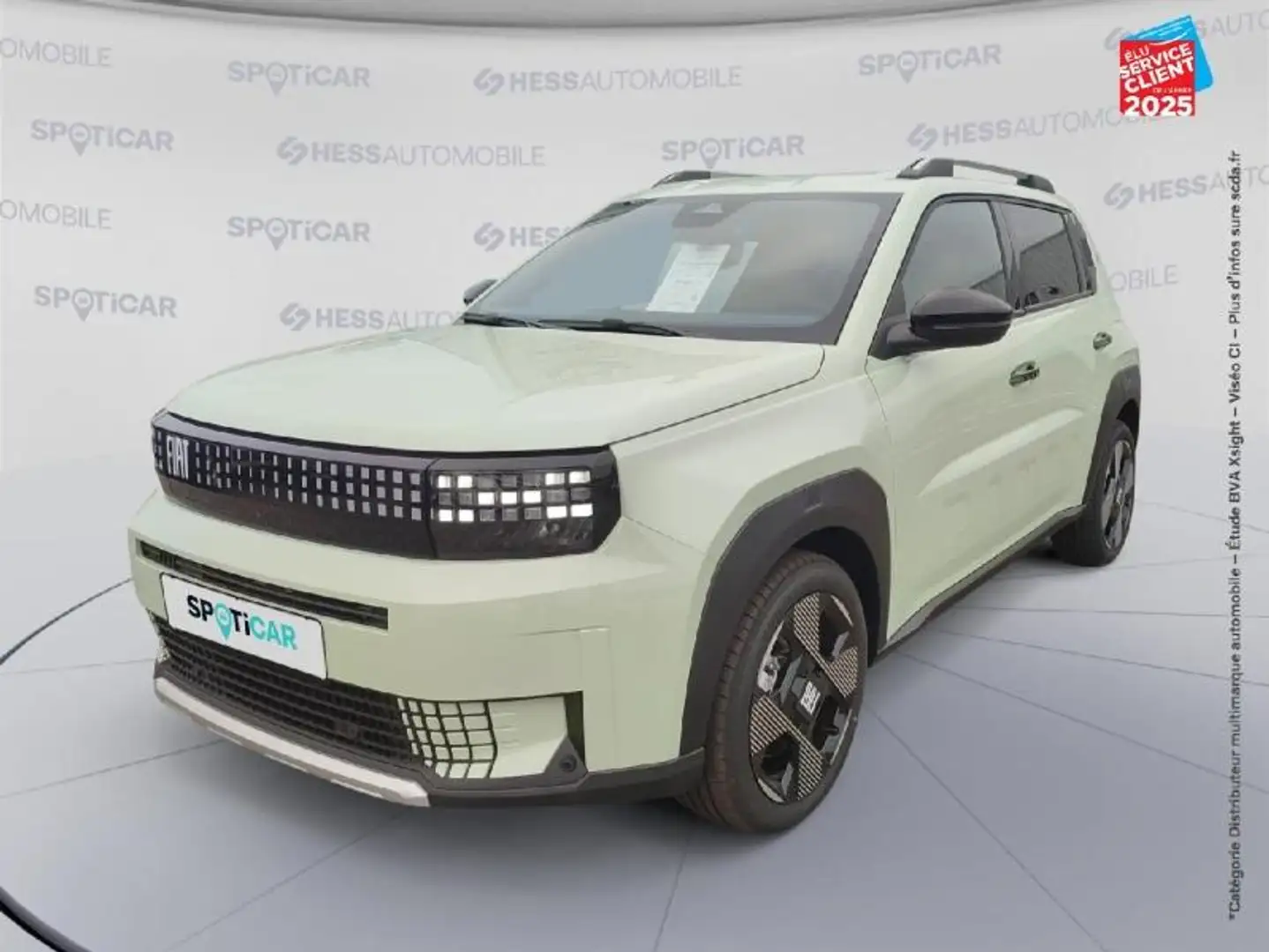 Fiat Grande Panda Electrique 113ch La Prima Vert - 1