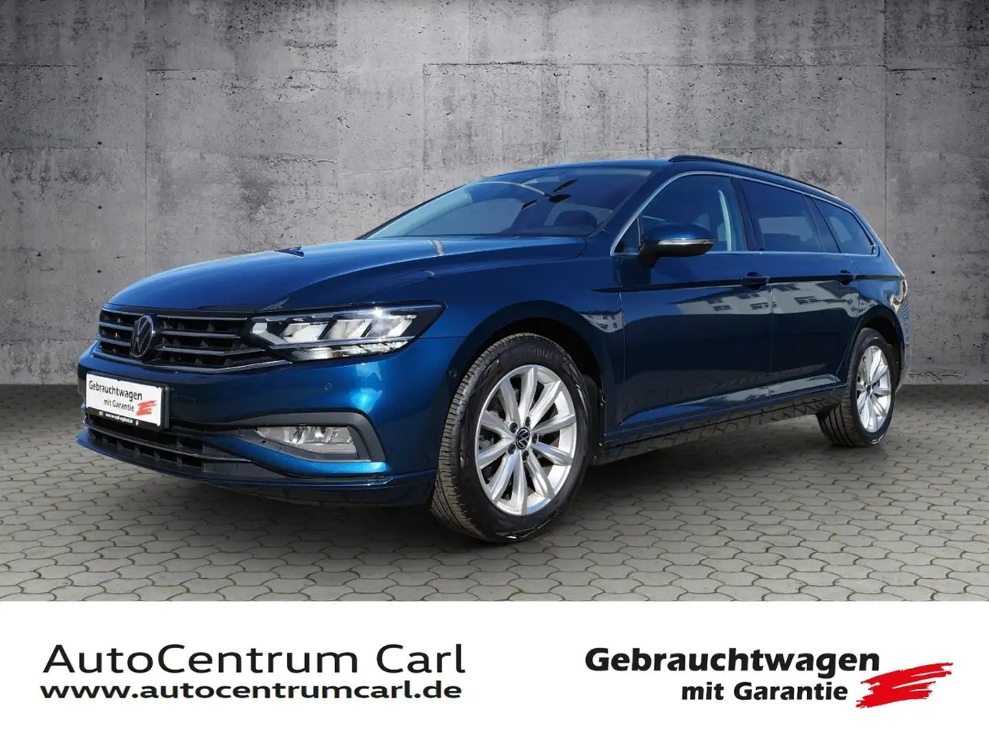 Volkswagen Passat Variant Business 2.0 TDI DSG 4Motion NAV/PANO KLIMA LED N Blau - 1