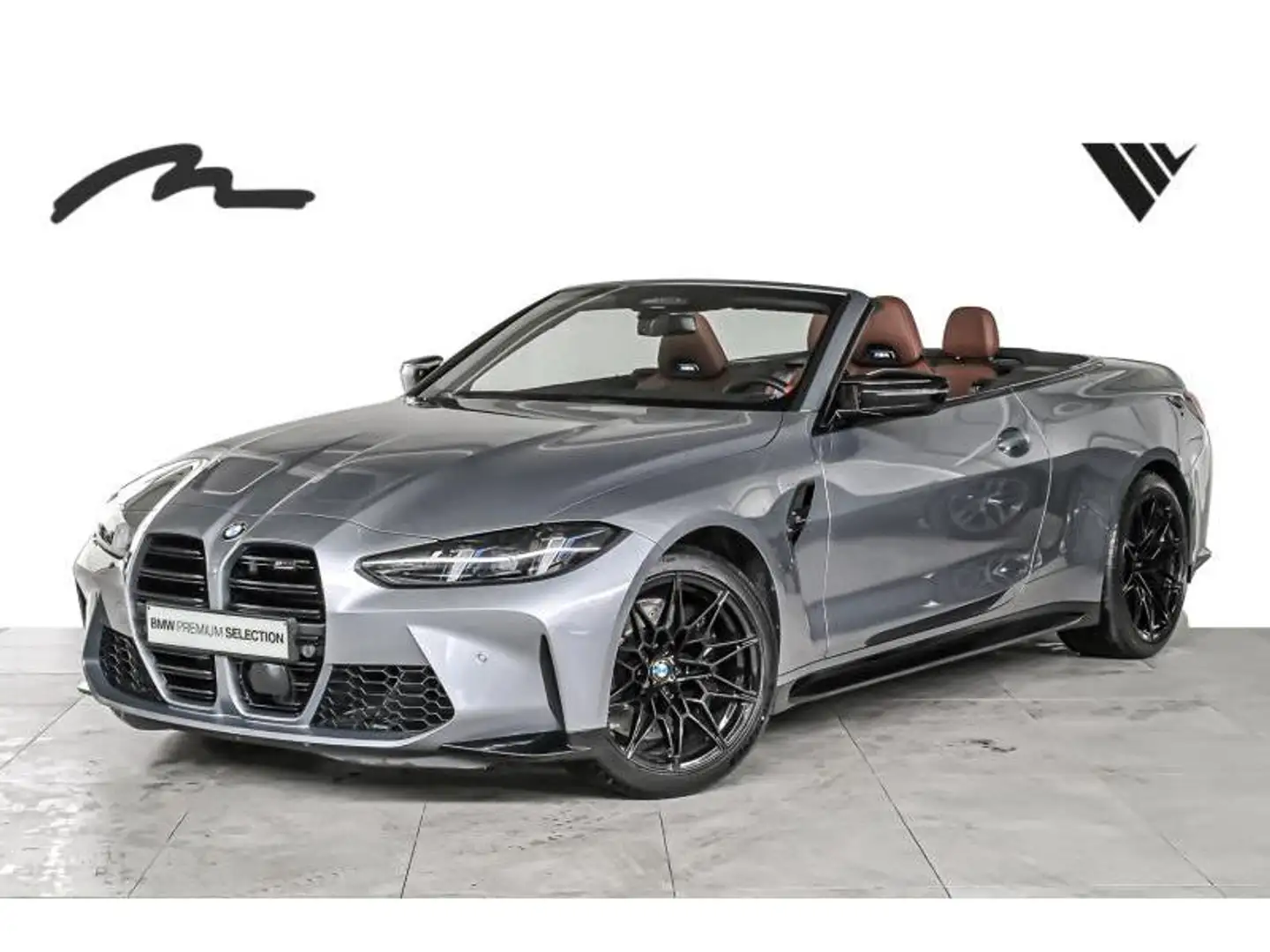 BMW M4 Competition M xDrive Cabrio NEW PRICE € 132.729 Grijs - 1