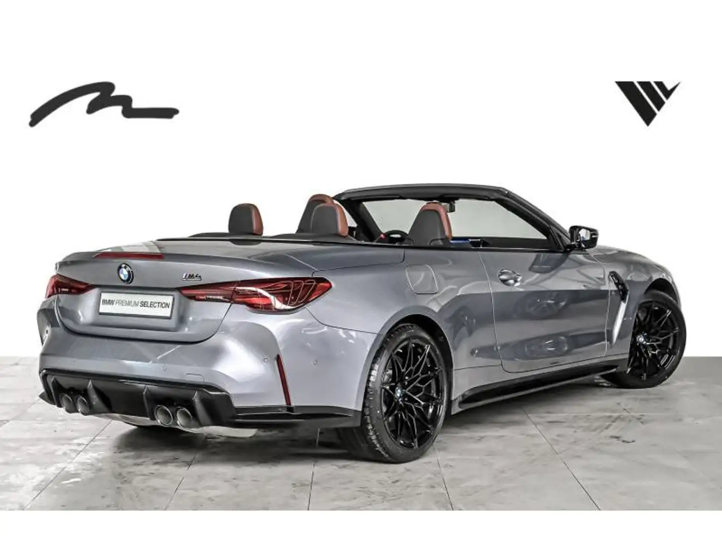 BMW M4 Competition M xDrive Cabrio NEW PRICE € 132.729 Grijs - 2