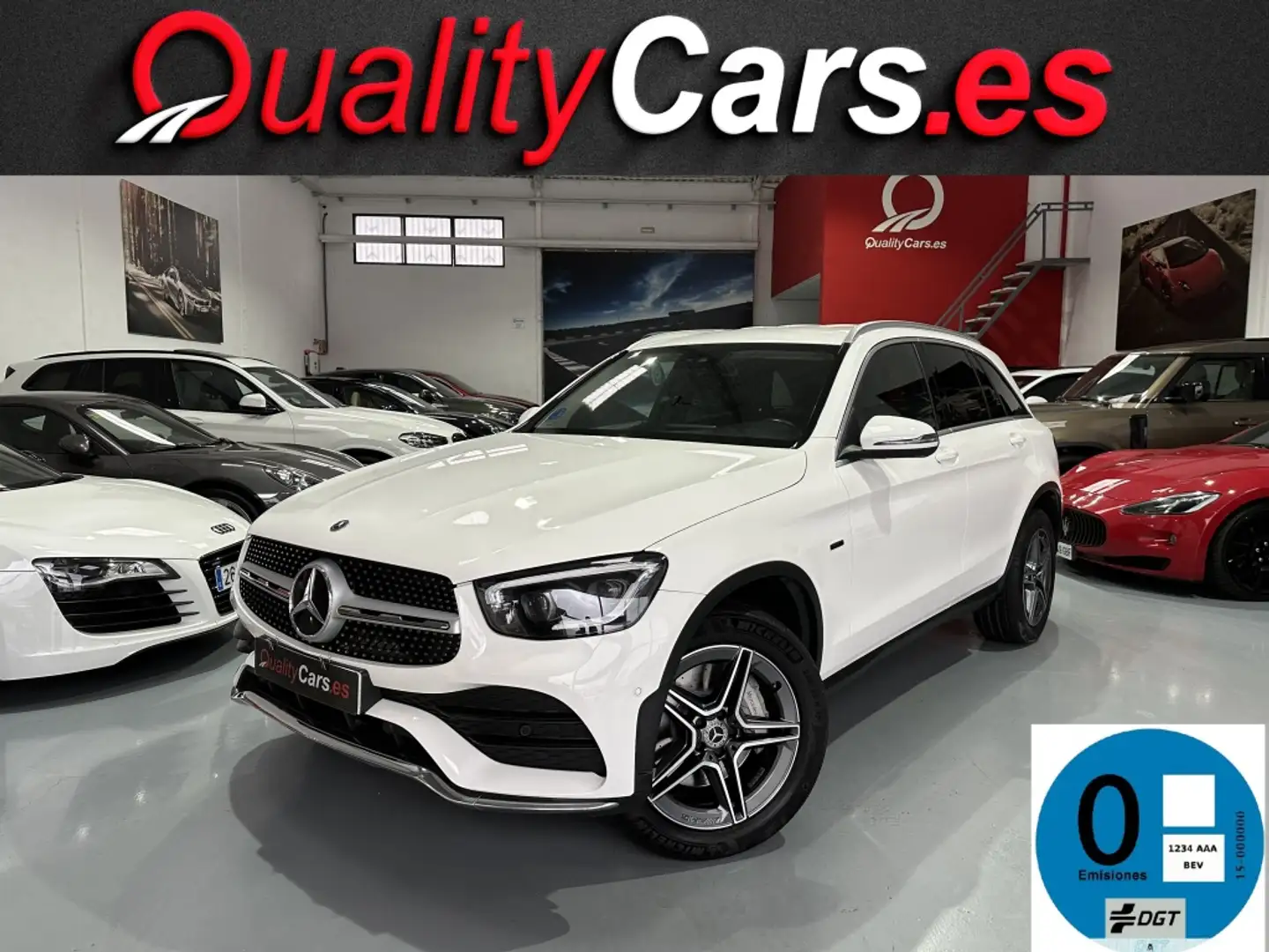 Mercedes-Benz GLC 300 300de 4Matic 9G-Tronic Weiß - 1