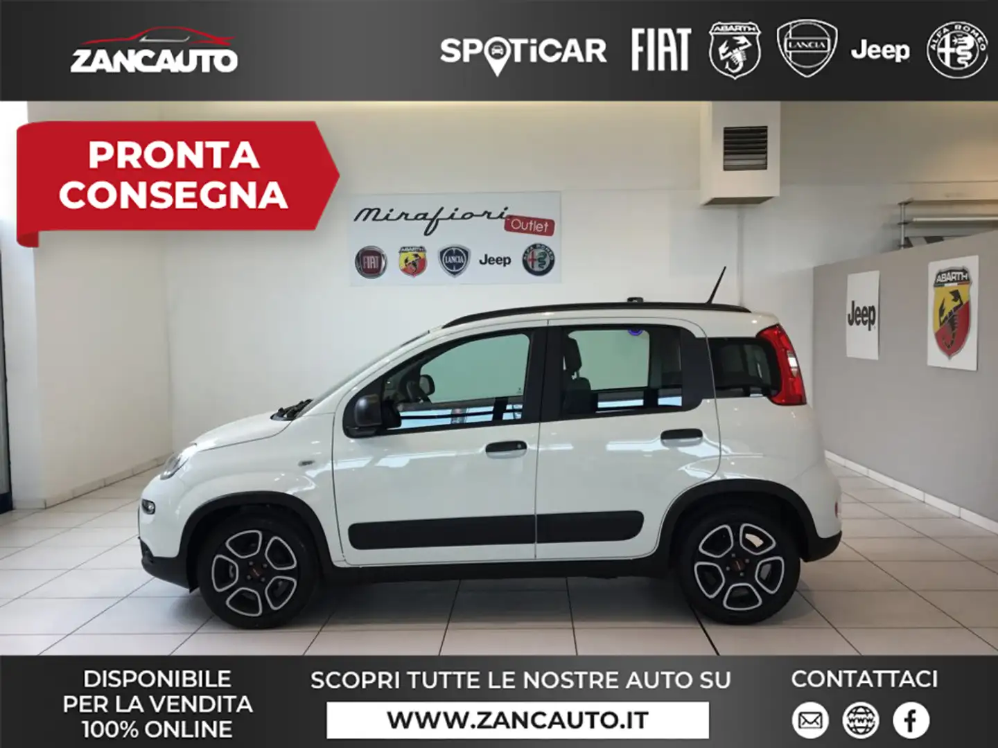 Fiat Panda 0.9 TwinAir Turbo Natural Power City Life Bianco - 1