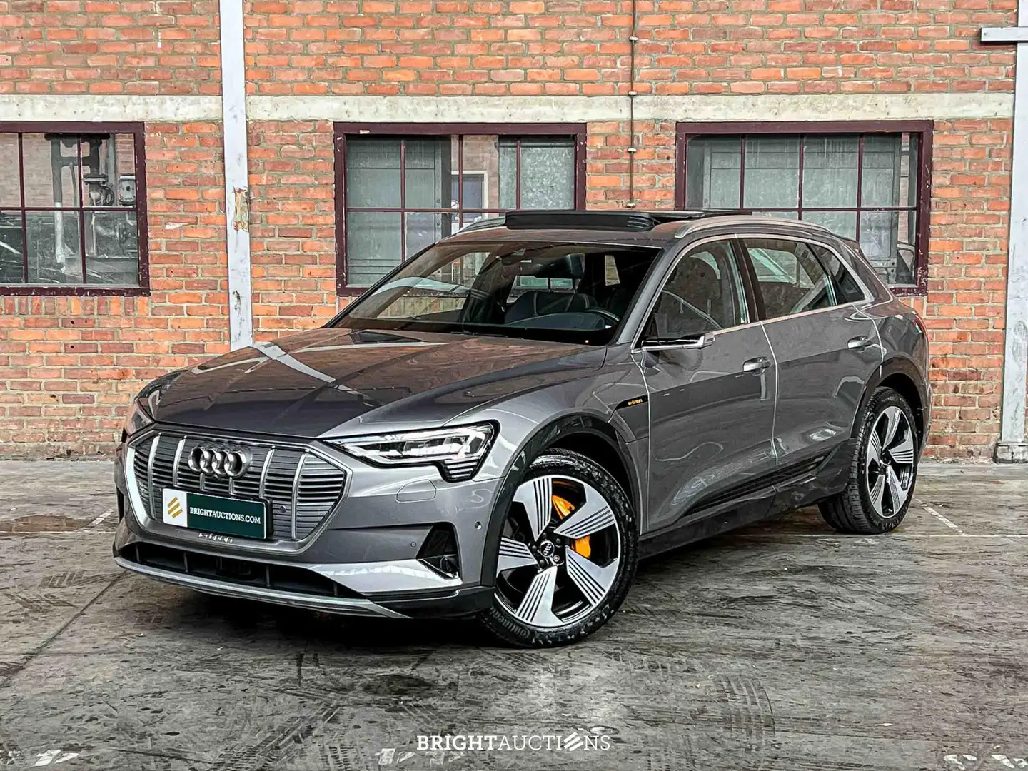 Audi e-tron 55 Quattro Advanced 95 kWh Argent - 2
