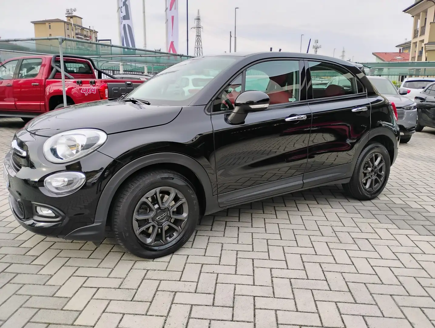 Fiat 500X 500 X 2015 1.3 mjt Popstar 4x2 95cv Nero - 1