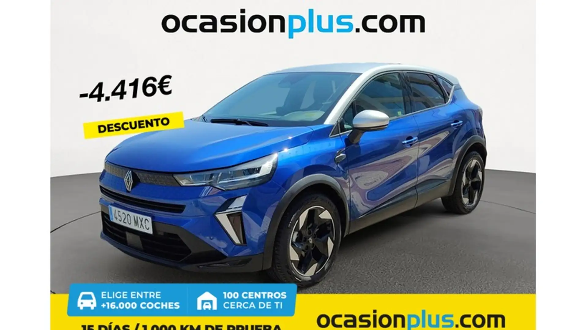 Renault Captur TCe GPF Micro Híbrido Techno 103kW Azul - 1