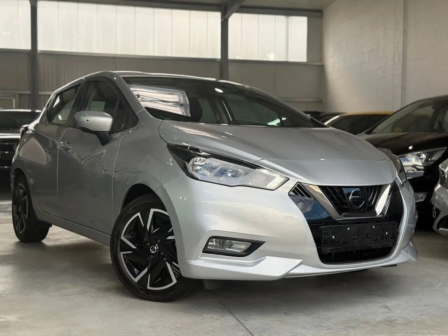 Nissan Micra N-Way Navi Spurhalteassistent Silber - 2