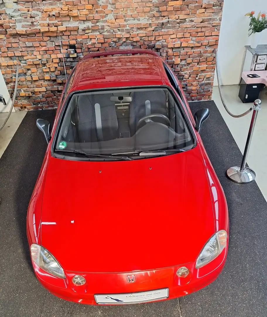 Honda CRX Del Sol Rot - 2