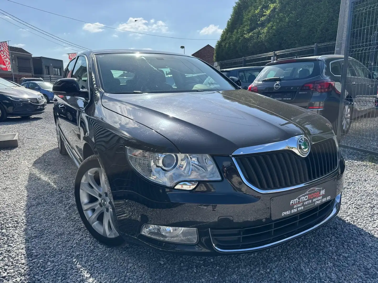 Skoda Superb 1.6 CR TDi Elegance/ Full Option / Entretien+CT OK Zwart - 2