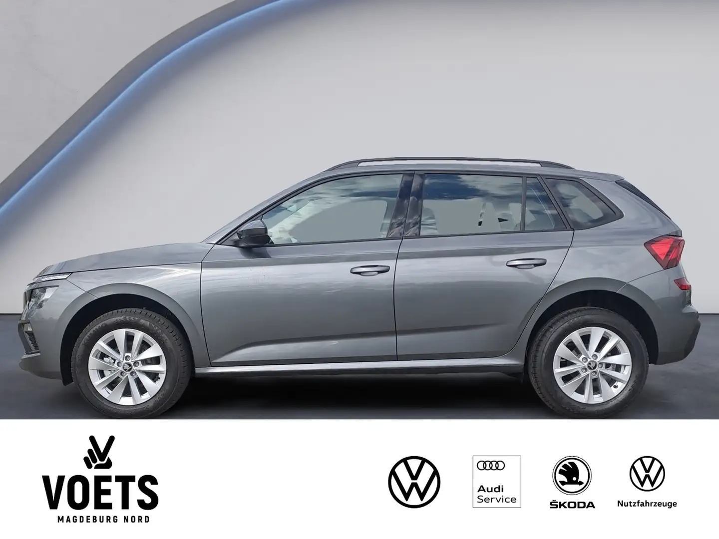 Skoda Kamiq 1.0TSI DSG Selection LED+NAVI+SHZ+DAB+ Grau - 2