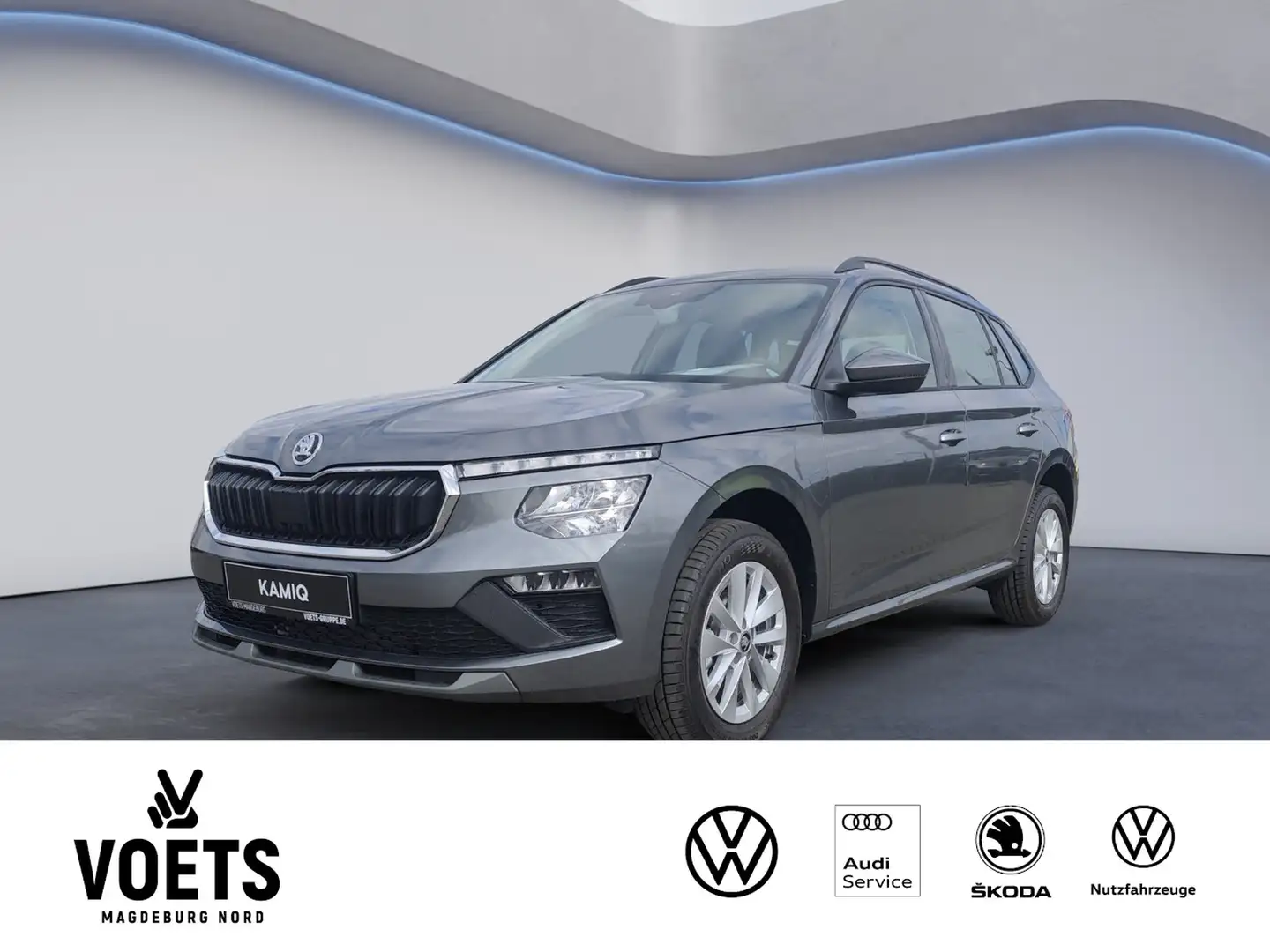Skoda Kamiq 1.0TSI DSG Selection LED+NAVI+SHZ+DAB+ Grau - 1