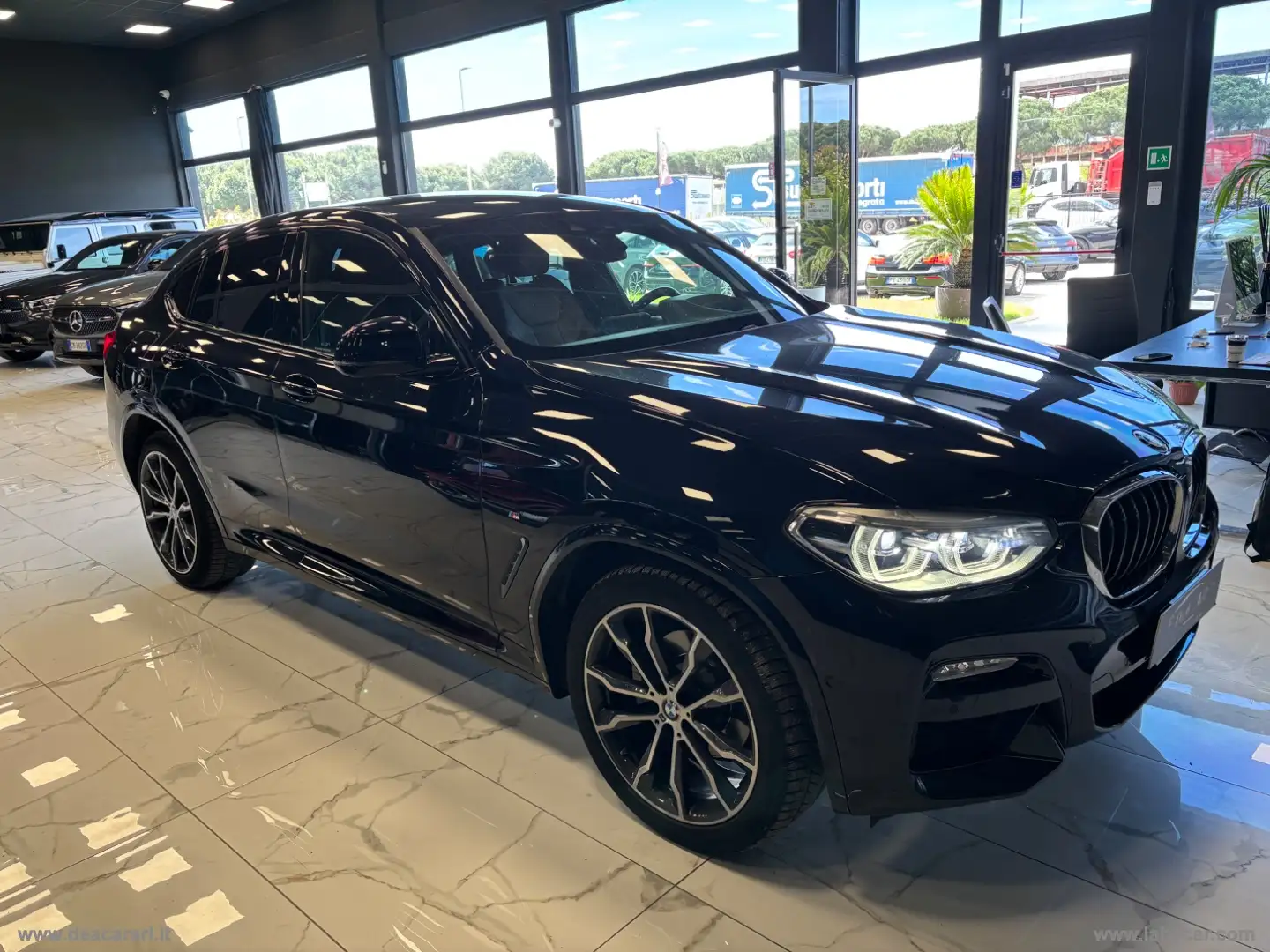 BMW X4 xDrive20d Msport Bleu - 2