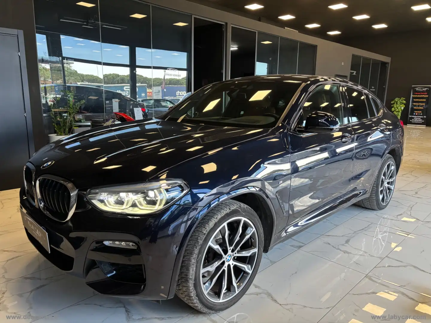 BMW X4 xDrive20d Msport Bleu - 1