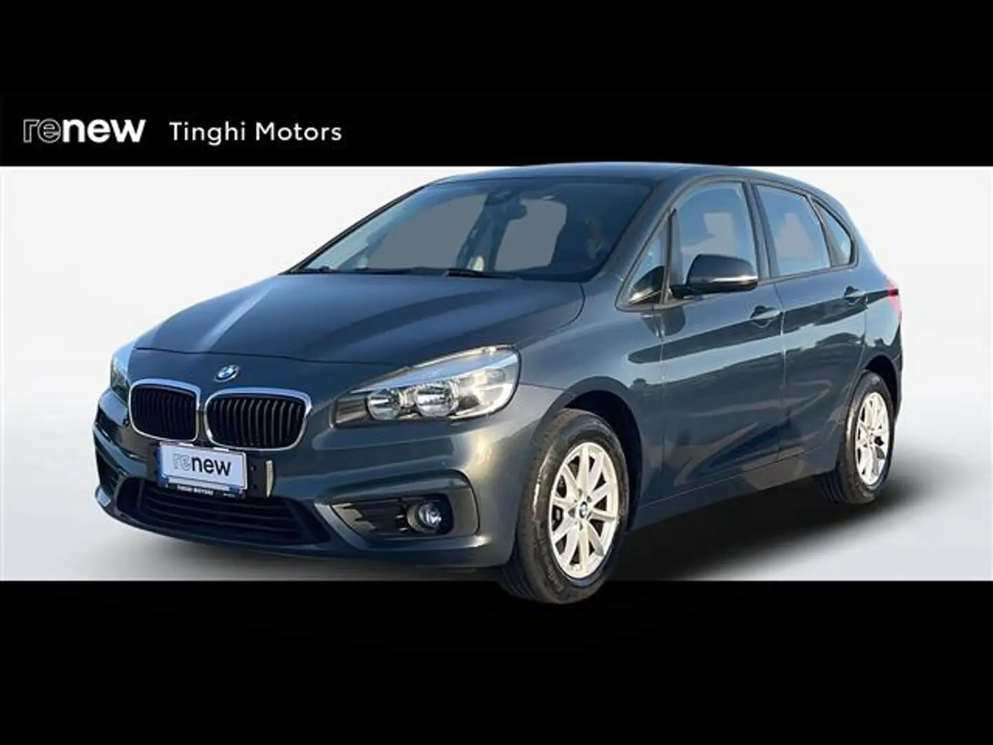BMW 218 Serie 2 Active Tourer 218d Sport Auto Bleu - 1