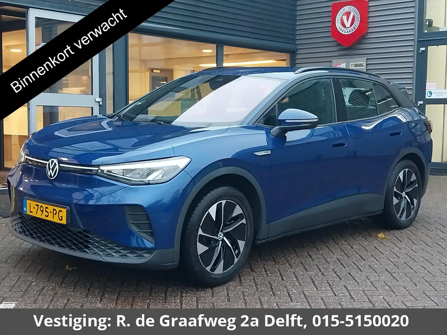 Volkswagen ID.4 Life 77 kWh 500 km actieradius | Navigatie | Blau - 1