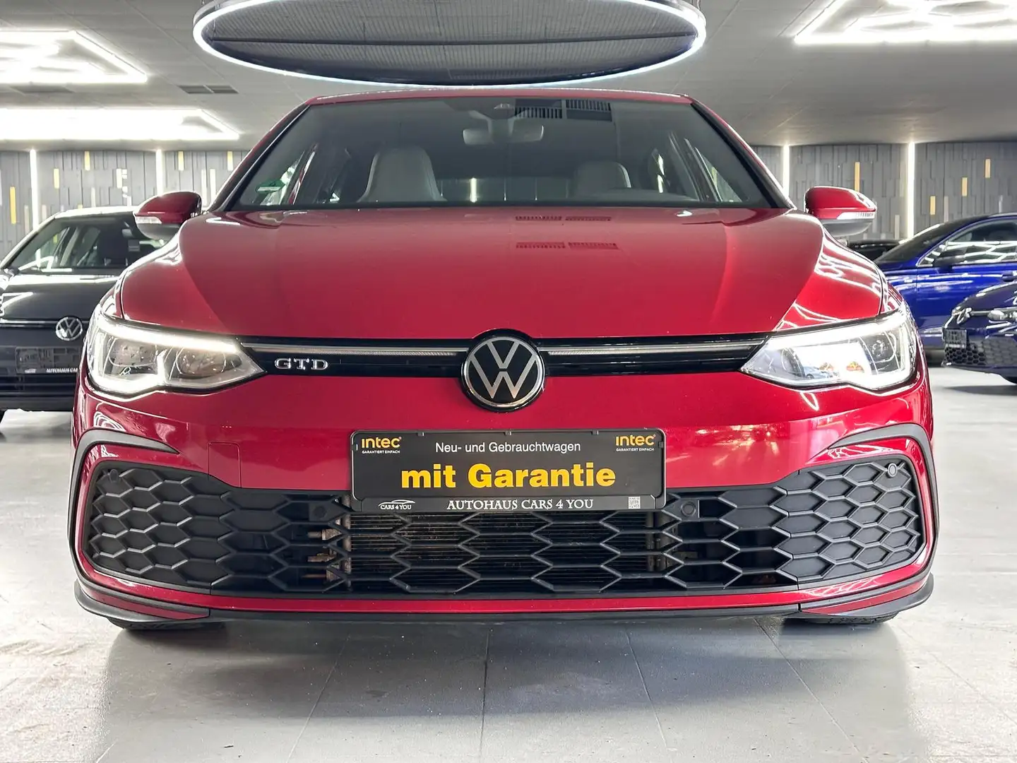 Volkswagen Golf 2.0 GTD MATRIX/VIRTUAL/HARMANKARD/CARPLAY Rot - 2