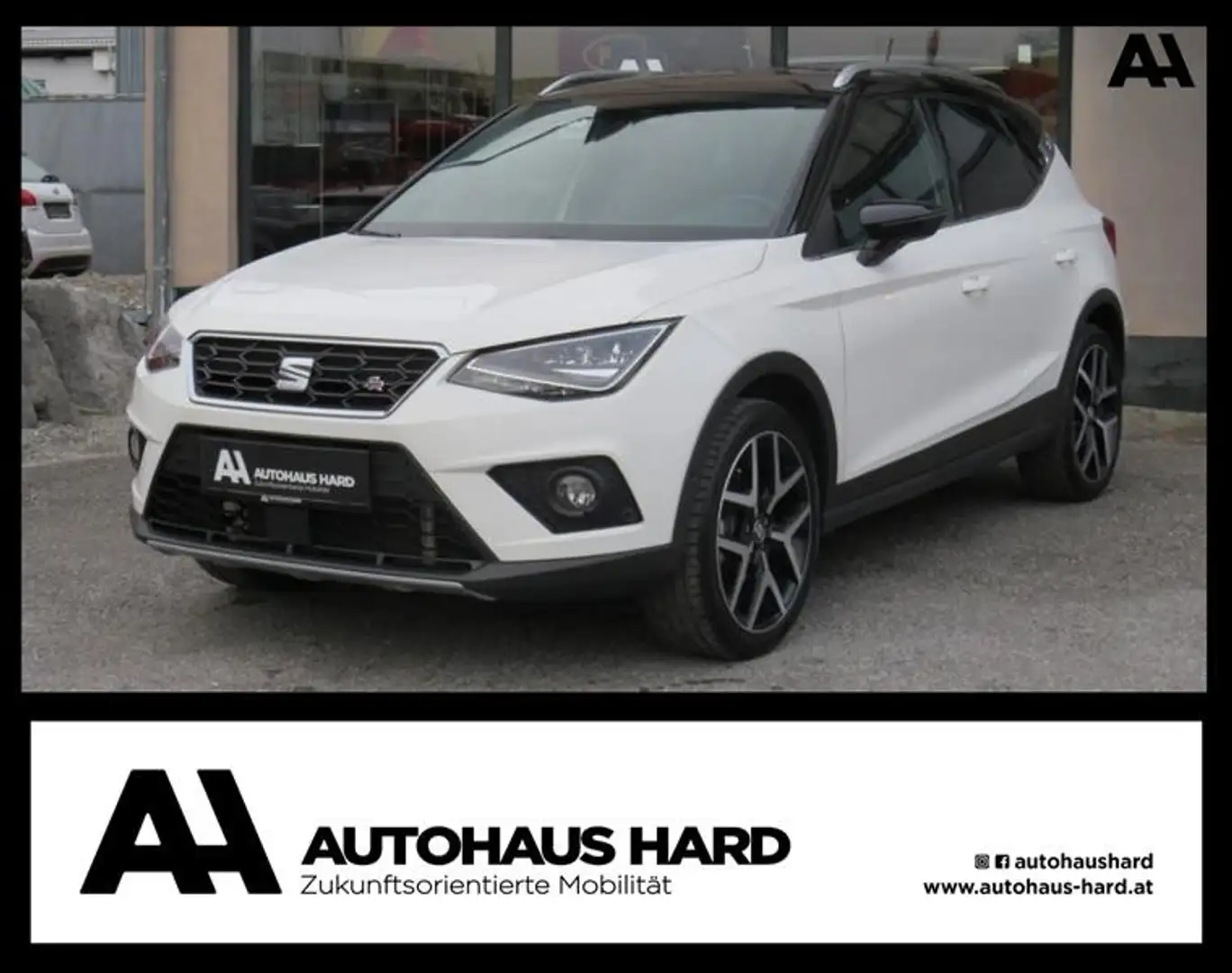 SEAT Arona 1,0 Eco TGI FR MT6 | Benzin | Erdgas Weiß - 1
