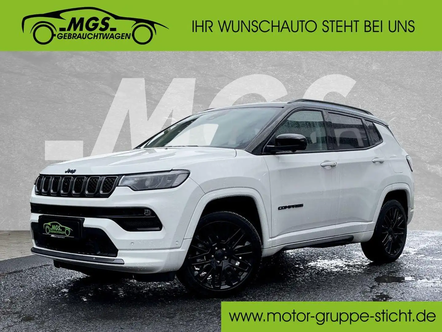 Jeep Compass S Plug-In Hybrid 4WD BT #ANDROID Weiß - 2
