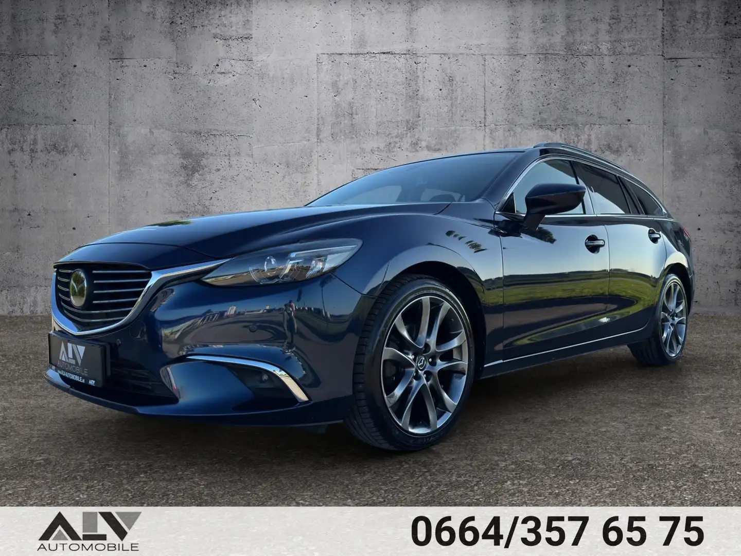 Mazda 6 Sports-Line Revolution Automatik Allrad 1.Besitz! Blau - 2
