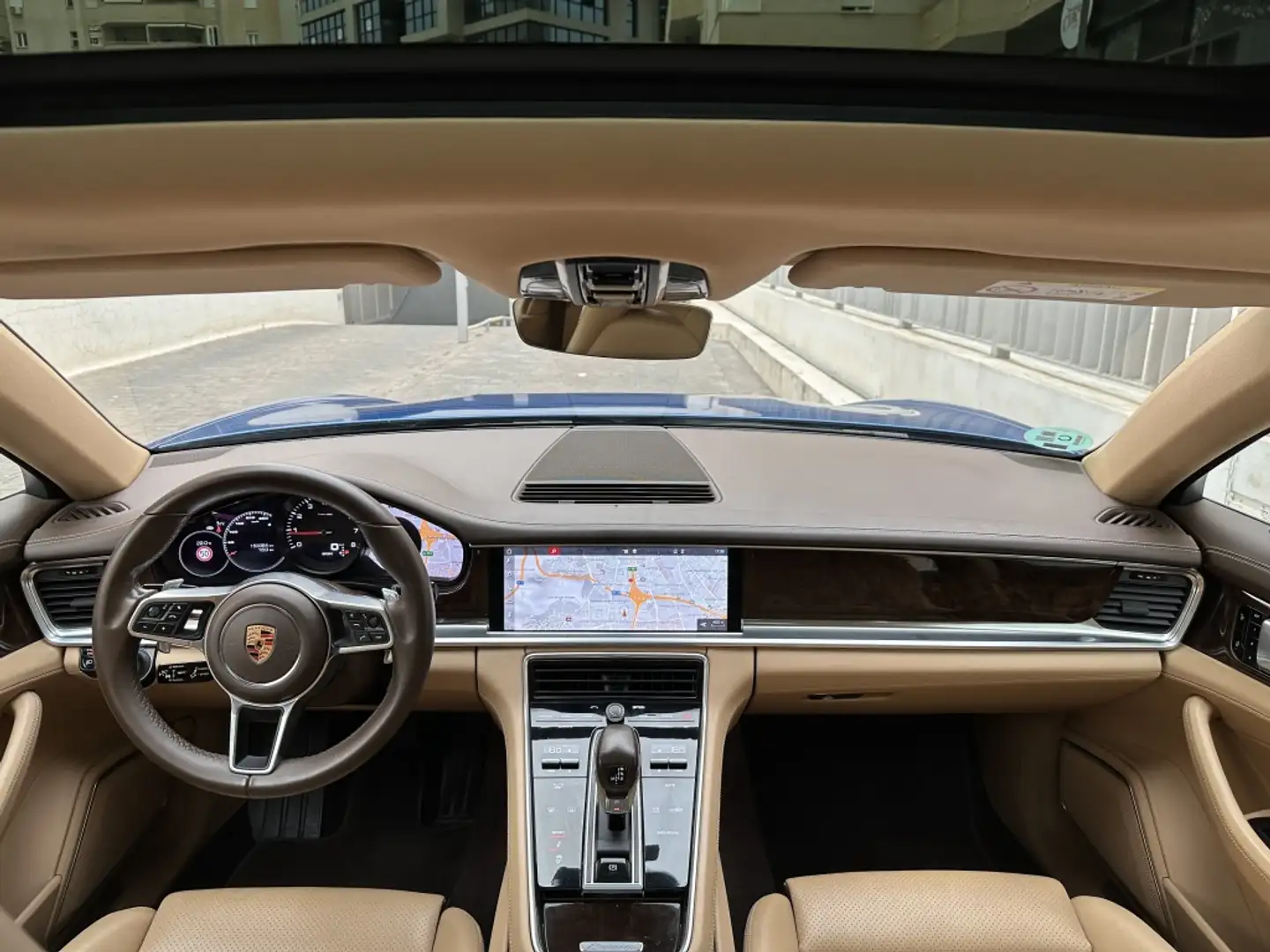 Porsche Panamera 4 Sport Turismo Blauw - 2