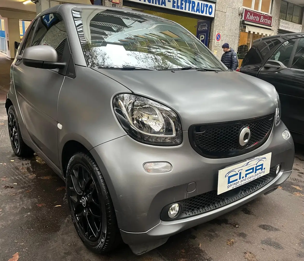smart forTwo Fortwo Cabrio 0.9 t Prime 90cv twinamic my19 Grigio - 1